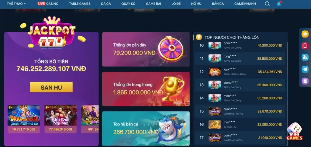 Game video slot hiện đại 0k365
